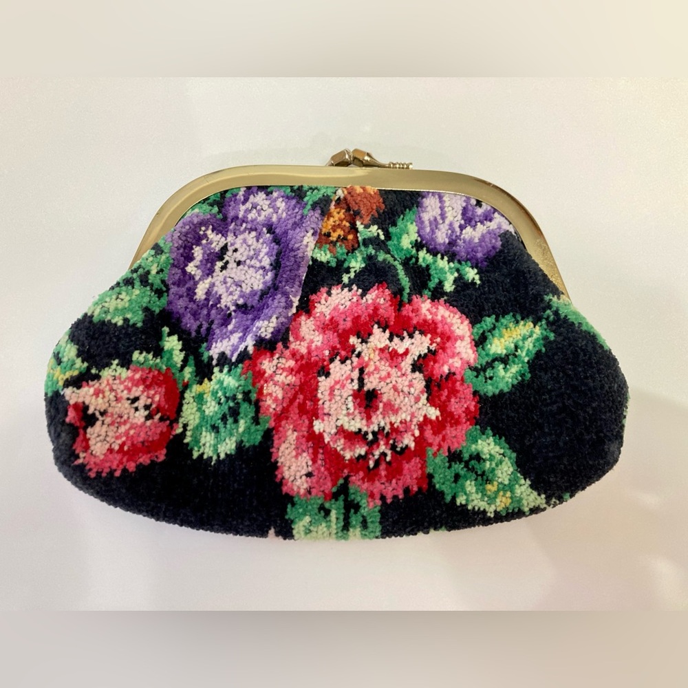 Petite Chenille AVA Clutch Purse